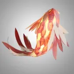 Люстра LOVOND GOLDFISH B L300 в форме рыбы