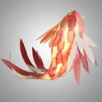 Люстра LOVOND GOLDFISH B L350 в форме рыбы