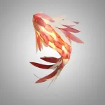 Люстра LOVOND GOLDFISH B L80 в форме рыбы