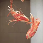 Люстра LOVOND GOLDFISH B L200 в форме рыбы
