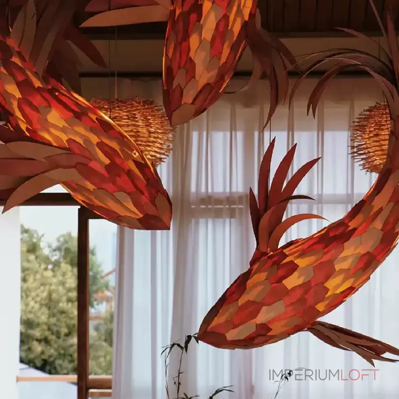 Люстра LOVOND GOLDFISH B L200 в форме рыбы