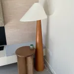 Торшер и настольная лампа LOVOND WOODY 2шт