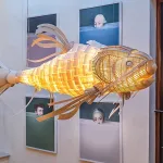 Люстра LOVOND GLOWFISH A L200 в форме рыбы