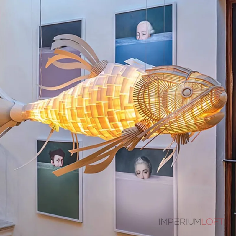 Люстра LOVOND GLOWFISH A L200 в форме рыбы