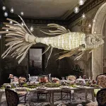 Люстра LOVOND GLOWFISH A L200 в форме рыбы