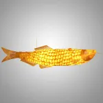 Люстра LOVOND GLOWFISH B L250  в форме рыбы