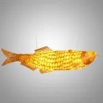 Люстра LOVOND GLOWFISH B L300 в форме рыбы