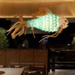 Люстра LOVOND GLOWFISH C L250  в форме рыбы