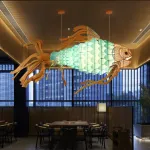 Люстра LOVOND GLOWFISH C L250  в форме рыбы