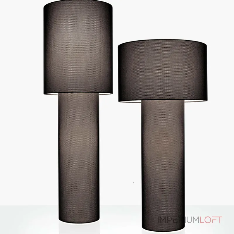 Торшер LOVOND ATMOSPHERE H189 Black с текстильным плафоном