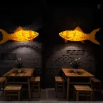 Люстра LOVOND KOI B L120 в форме рыбы
