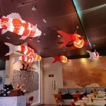 Люстра LOVOND KOI C L150 в форме рыбы