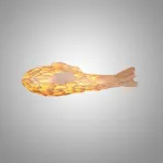 Люстра LOVOND SMALL FISH A L80  в форме рыбы