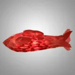 Люстра LOVOND SMALL FISH B L250 в форме рыбы