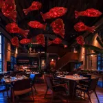 Люстра LOVOND SMALL FISH B L60 в форме рыбы