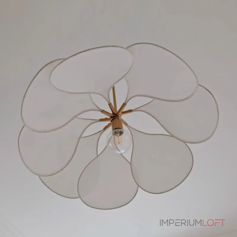 Подвесной светильник LOVOND PETALS White D50 в форме цветка