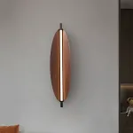 Настенный светильник LOVOND GLOW H68 с деревянным плафоном