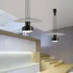 Подвесной светильник LOVOND STILNOVO Black с регулировкой высоты
