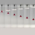 Подвесной светильник LOVOND STILNOVO Red с регулировкой высоты