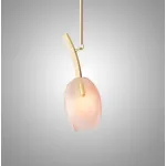 Люстра LOVOND LILIA P1 Pink с цветочными плафонами
