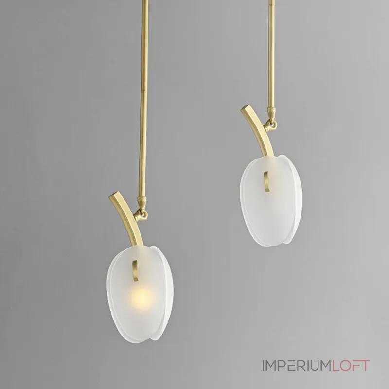 Люстра LOVOND LILIA P8 White с цветочными плафонами