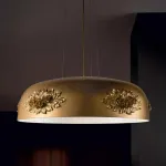 Люстра LOVOND DAME Gold D650 с фактурным плафоном