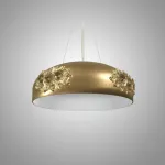 Люстра LOVOND DAME Gold D650 с фактурным плафоном