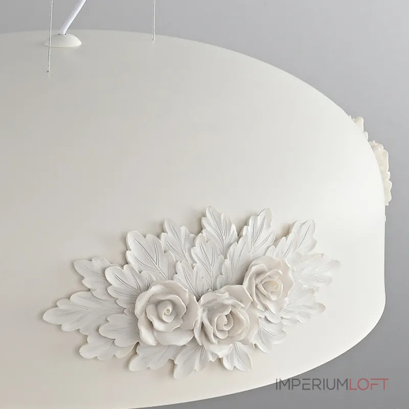 Люстра LOVOND DAME White D650 с фактурным плафоном
