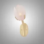 Настенный светильник LOVOND LILIA Pink P1 с цветочными плафонами