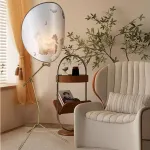 Торшер LOVOND AKIRA Beige в восточном стиле