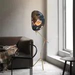 Торшер LOVOND AKIRA Blue в восточном стиле