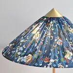 Торшер LOVOND AKIRA Dark Blue в восточном стиле