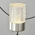 Люстра LOVOND GRAVITY Silver P5 воздушной конструкции