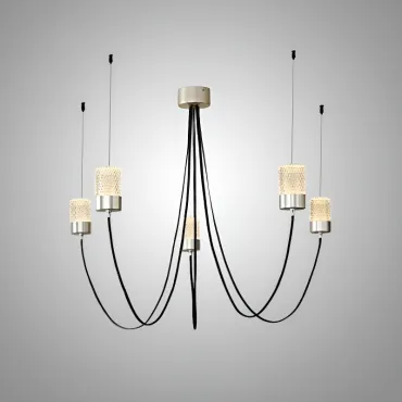 Люстра LOVOND GRAVITY Silver P5