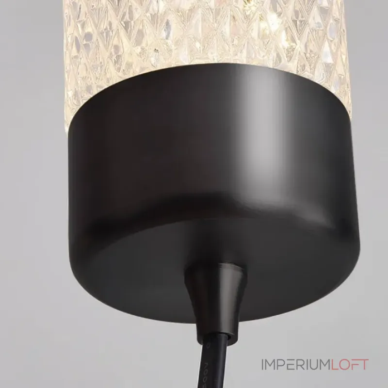 Люстра LOVOND GRAVITY Black P5 воздушной конструкции