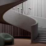Люстра LOVOND GRAVITY Black P5 воздушной конструкции