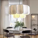Люстра CHIC LUMINA A D50 с двухъярусными плафонами