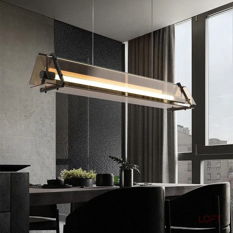 Подвесной светильник LINEAR PRISM L100 оригинальной формы