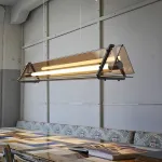 Подвесной светильник LINEAR PRISM L100 оригинальной формы