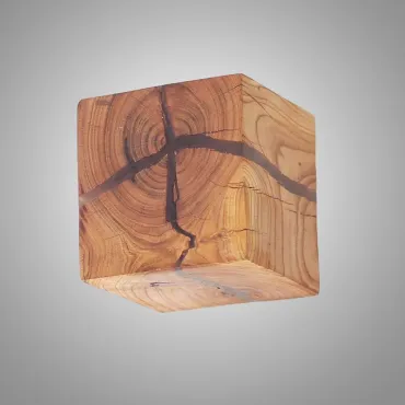 Настенный светильник KONOHA CUBE A Brown с проводом
