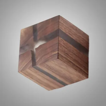 Настенный светильник KONOHA CUBE A Dark Brown 