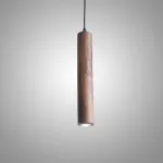 Подвесной светильник KONOHA WOOD ECHO Dark Brown P1 4000K с деревянными плафонами