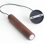 Подвесной светильник KONOHA WOOD ECHO Dark Brown P1 4000K с деревянными плафонами