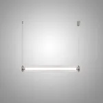 Подвесной светильник LANHU GLASS BLOCK P1 L80 4000K в лаконичном дизайне