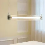Подвесной светильник LANHU GLASS BLOCK P1 L80 4000K в лаконичном дизайне
