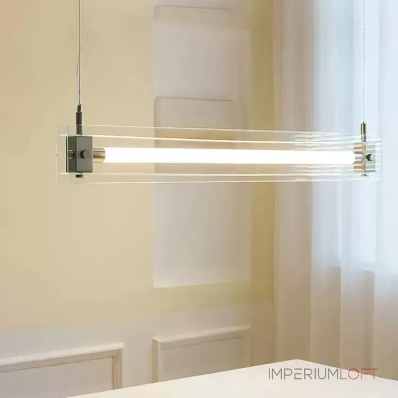 Подвесной светильник LANHU GLASS BLOCK P1 L80 4000K в лаконичном дизайне