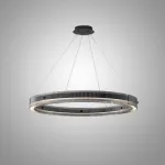 Подвесной светильник LANHU BLIK D100 Black Tmall со стеклянными плафонами