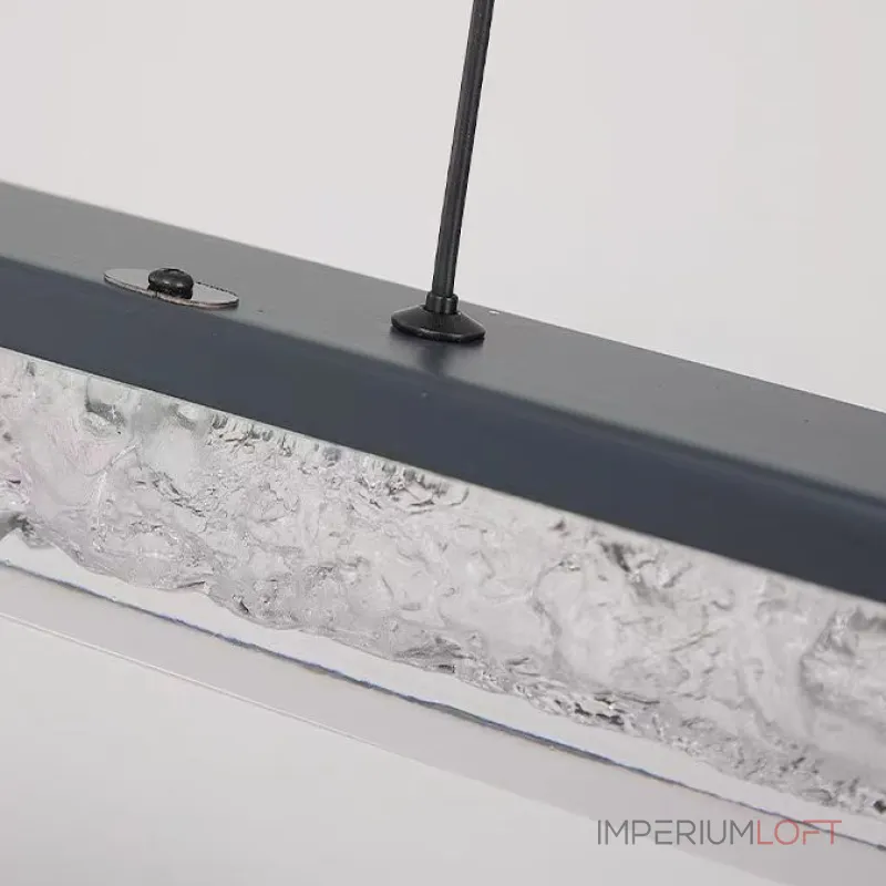 Подвесной светильник LANHU ICELINE L107 с фактурным стеклянным плафоном