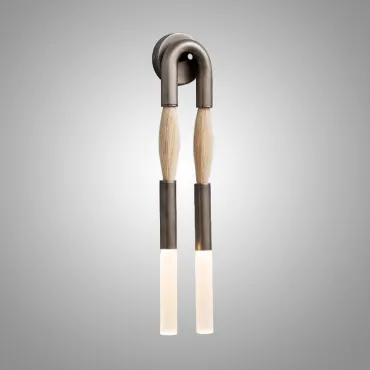 Настенный светильник BRUSH LUMEN Nickel
