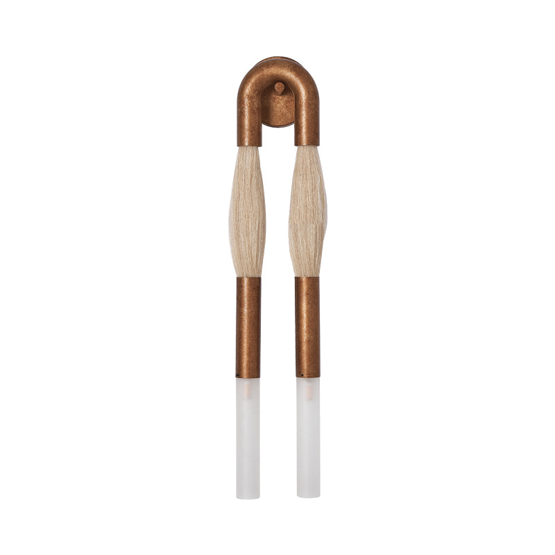 Настенный светильник BRUSH LUMEN Bronze с конским волосом